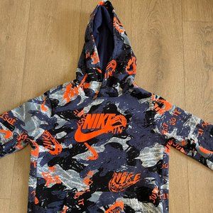 Boys Nike Camo Hoodie
